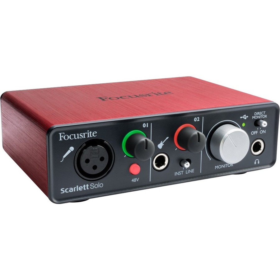 Scarlett Solo Digital Audio Recording Interface