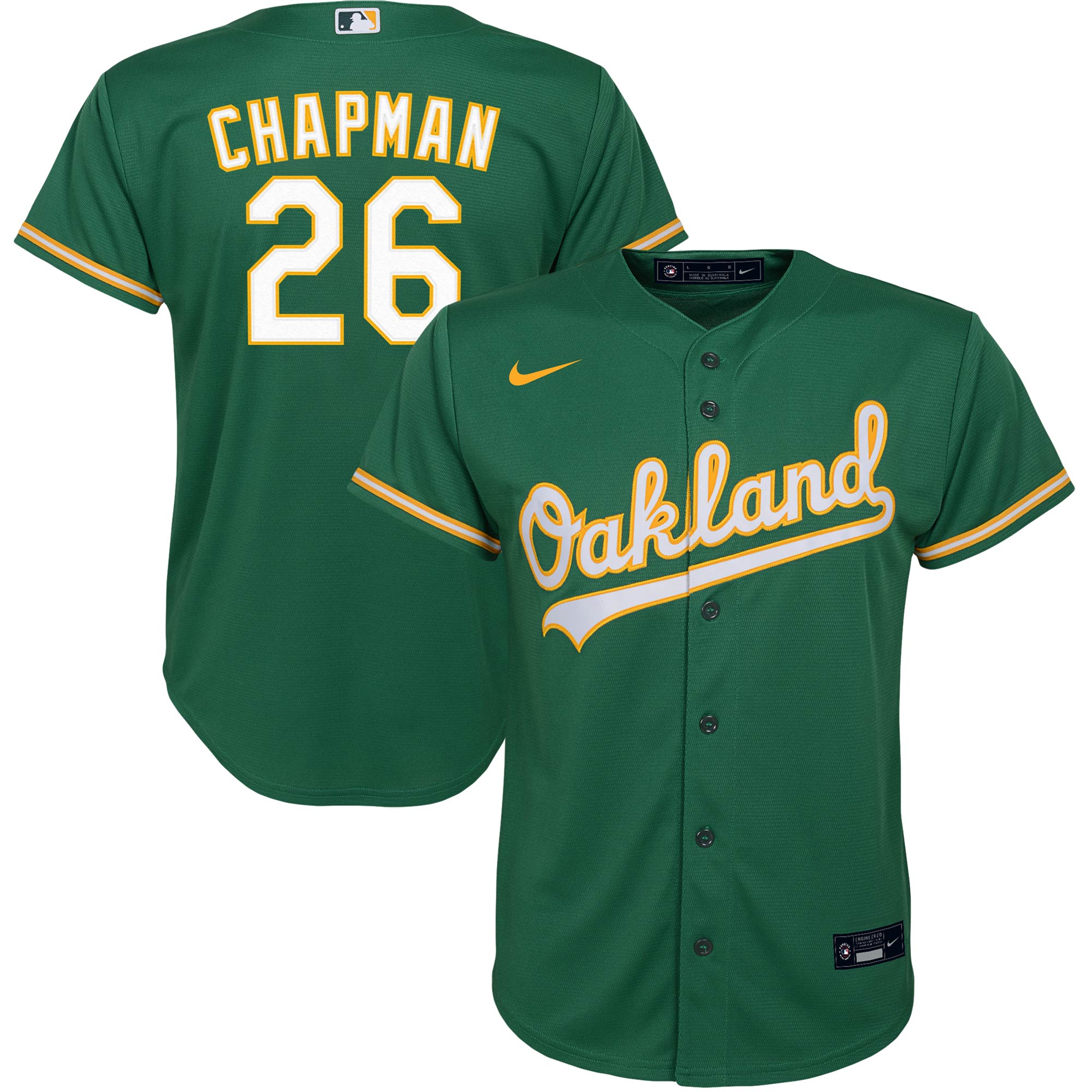 oakland a's kelly green jersey