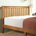 thumbnail image 4 of Zinus Alexia 37" Wood Platform Bed with Headboard, Rustic Pine, King, 4 of 13