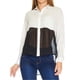thumbnail image 1 of Blusa Bicolor Mujer Con Cuello Moda Casual Formal Ligera blanco XG, 1 of 5