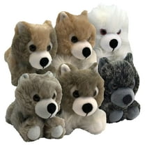Game of Thrones Exclusive 6-Inch Plush Direwolf Prone Cub 6-Pack