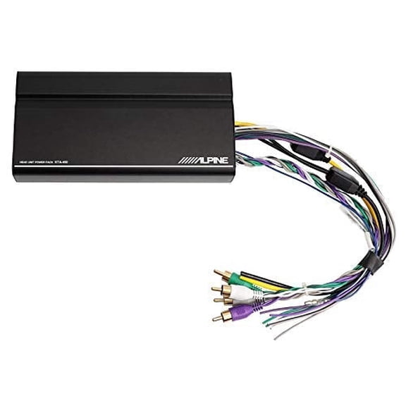 Alpine KTA-450 Car Amplifier 4-Channel 200 Watt RMS Power Pack Amplifier