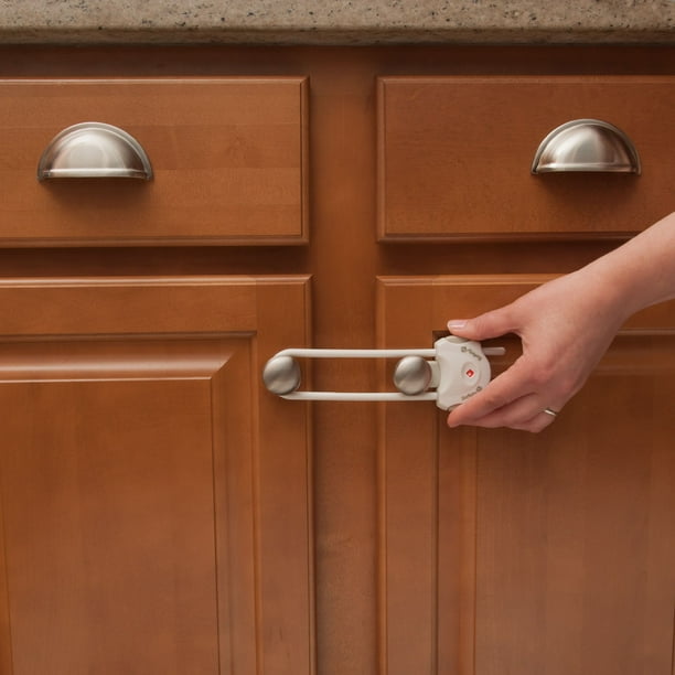 Safety 1st 48387 Cabinet Lock Promo White Com Safety 1st 48387 Cabinet Lock Promo, Best Way To Lock Kitchen Cupboards