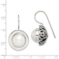 thumbnail image 3 of FB Jewels Sterling Silver 12-12.5 mm Cultured Mabe Pearl Earrings, 3 of 3