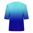 thumbnail image 6 of perfectbot Short Sleeve Blouses for Womens Summer Dressy Soft Square Neck Shirts Going Out Trendy ,S-XXL, 6 of 6