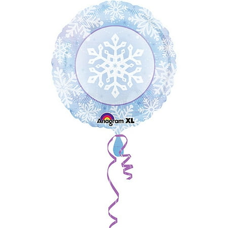 Snow Breeze Mylar Balloon, 18" Diameter