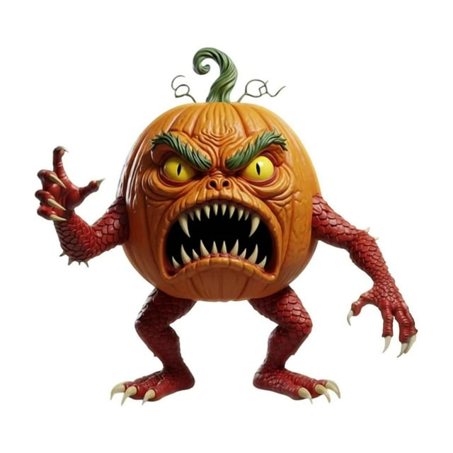 Home Improvement Halloween Decorations Mutant Pumpkin Statue Resin Desktop Ornament For Home Party Decoration Desktop Ornament