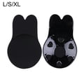 thumbnail image 5 of Women Cute Rabbit Ear Invisible Bra Lifting Chest Stickers Breathable Bio-silicone Nipple Cover Anti-sagging Chest Pad, 5 of 7
