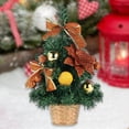 thumbnail image 4 of Árbol de Navidad artificial Macarena decoración de mesa pequeño 40 cm Naranja, 4 of 8