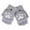 Grey, variant on Winter Children's Half Finger Flip Cartoon Gloves for Students Thickened and Warm for Autumn and Winter Grey,7-18 Years