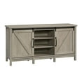 thumbnail image 4 of Better Homes & Gardens Modern Farmhouse TV Stand for TVs up to 70", Rustic White Finish, 4 of 11