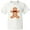 AA-White, variant on Cute Gingerbread Man with Red Plaid Bowtie Youth T-Shirt