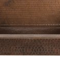 thumbnail image 2 of Premier Copper Products VREC17SKDB 17 in. Rectangle Skirted Vessel Hammered Copper Sink, 2 of 2