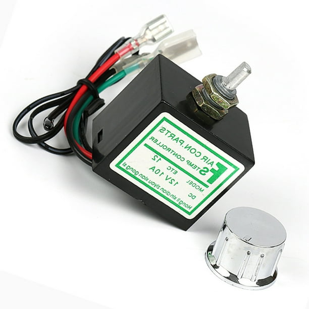 Sidaley Interruptor de termostato, modificación de aire acondicionado, regulador electrónico, interruptores de controlador duraderos, botones, Vehículos, repuestos y accesorios Mis 12V Sidaley VI019964-01