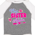 thumbnail image 4 of Inktastic Big Sister Again with Flowers and Arrow Girls Long Sleeve Baby Bodysuit, 4 of 5