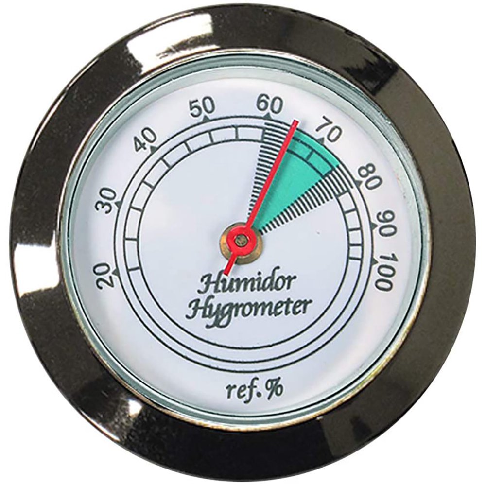 Prestige Import Group Medium Round Analog Hygrometer Humidity Gauge for