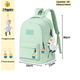 thumbnail image 2 of Mochila Escolar De Moda Casual Reforzada Y Impermeable De Viaje Xtellar verde, 2 of 3