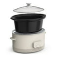 thumbnail image 4 of 6qt Programmable Slow Cooker with Removable Stoneware Pot, 3 Settings, Warmer & Slow Cooker Function, 4 of 11
