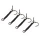 thumbnail image 5 of Gancho de pesca de carpa de 4 piezas Ronnie Rigs Up Assist Hook para Trolling Chunking 04 púas Zulema Anzuelos de pesca, 5 of 8