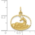 thumbnail image 2 of Beautiful 10k Unicorn Charm, 2 of 2
