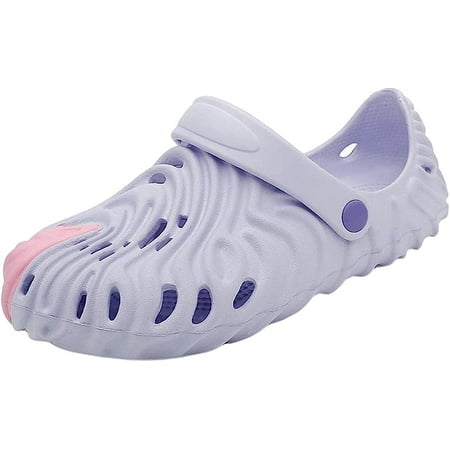 

DabuLiu Men Non-slip Flat Sandals Closed Toe Breathable Soft Shoes Summer Trendy Indoor Outdoor Sandal