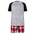 thumbnail image 4 of Pyjama Familial, Chandail à Imprimé Décontracté et Tendance à Manches Courtes avec Short Style Parent-Enfant Maman, Pantalon de Pyjama, 4 of 5