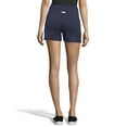 thumbnail image 2 of Hanes Women's Luxe Collection Lightweight Fleece Short with Pockets, 2 of 5