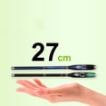 thumbnail image 3 of 1 Pce Canne à Pêche 1.6m-2.7m Fibre de Carbone 19 Réglages Rétrécit 27 cm Ultraléger Stream Section Courte Accessoires de Canne à Pêche à Main, 3 of 12