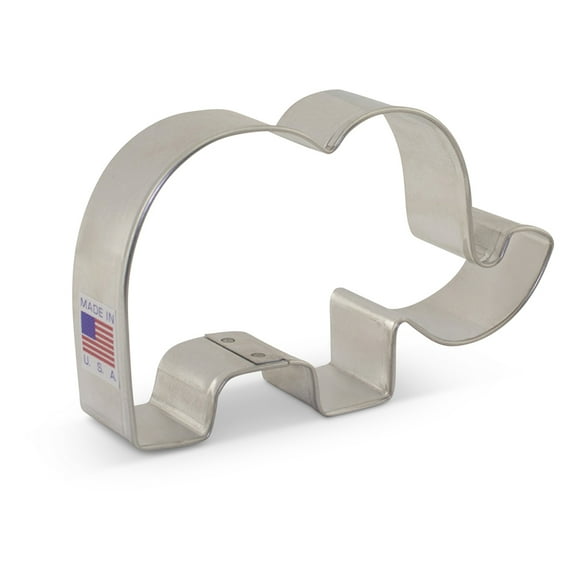 Cute Elephant Cookie Cutter 2 1/2 x 4 1/8""