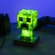 thumbnail image 2 of Lámpara 3D Night Light Paladone Minecraft Creeper de 12 cm, 2 of 8