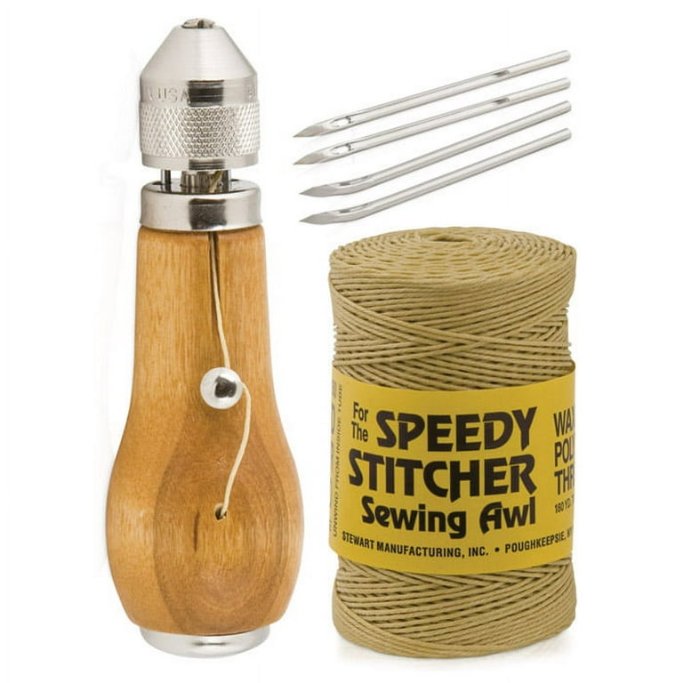 Vintage 'The Speedy Stitcher' Sewing Awl Kit / Used in Original