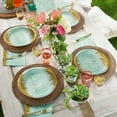 thumbnail image 2 of Mint to Be 8.5' Paper Ribbon Banner, 2 of 2