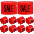 thumbnail image 1 of MasteelfCA 100pcs Clothes Hanger Sale Markers Plastic Clothes Hanger Color-Coding Sale Tags, 1 of 7