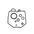 thumbnail image 4 of For Hawk 400 Cb400t Cb400 N 1980-81 Carburetor Repair Rebuild Kit 2 Sets - JA, 4 of 4