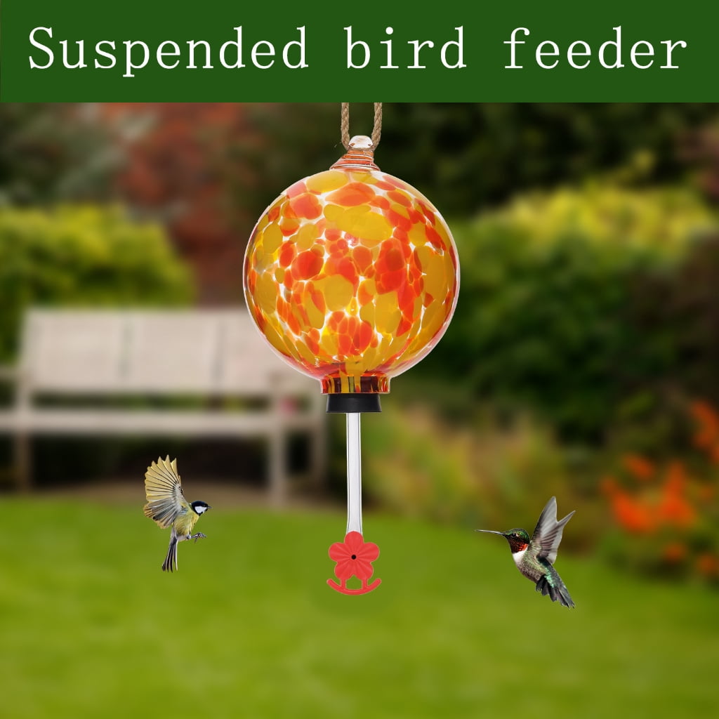 Hummingbird Water Feeder For Outdoor Hanging Durability Construction Leakproof Design Simple Installation Garden