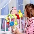 thumbnail image 3 of MasteelfCA NUOLUX Kid Baby Crib Cot Pram Hanging Rattles Spiral Stroller&Car Seat Toy with Ringing Bell, 3 of 7