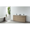 thumbnail image 4 of Rothenburg 72" Golden Oak Freestanding Bathroom Vanity, 4 of 11