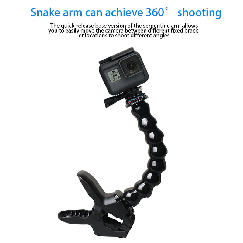 Quick Action Camera Holder Screw Clamp GoPro 4 3 3 Multi Attach Durable Gadget