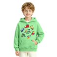 thumbnail image 6 of Generic Boys Girl Sweatshirt Pullover,Comfy Oversized Jumper,Crewneck,Cuff Ribbed Knit,Youth Juniors Thermal Thin Warmy,Travel Cool, 6 of 6