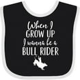 thumbnail image 3 of Inktastic Future Bull Rider Rodeo Boys Baby Bib, 3 of 4