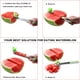 thumbnail image 2 of Cortador de sandía - Cuchillo de acero inoxidable Descorazonador Herramientas para frutas y verduras Utensilios de cocina con cuchara para sacar bolitas de melón Extra, 2 of 6