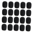 thumbnail image 5 of Soimiss 20Pcs Black Practical Mic Accessories Sponge Covers for Lapel Microphones Easy to Replace, 5 of 8