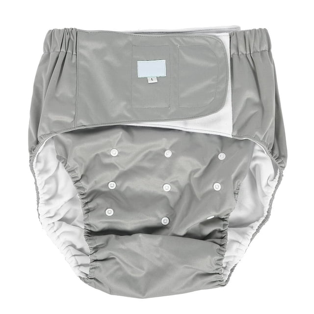 HLONK Breathable Nappy Pants Soft Comfortable Adult Adjustable Washable Reusable Nappy Pants For The Elderly Incontinence Care Protective Underwear
