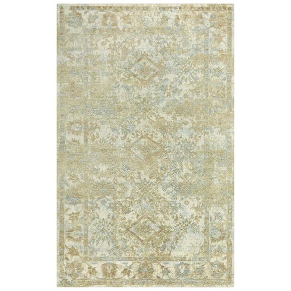 Alora Decor Radiant 9' x 12' Classic Beige/Ivory Hybrid Area Rug