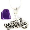 thumbnail image 1 of Biker Jewelry for Men | Biker Pendant for Women as a Great Anarchy Necklace with your Favorite Motorcycle Charm and Freedom Jewelry Biker Jewelry for Women or a Commemorative Necklace for Retirement, 1 of 9