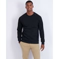 thumbnail image 4 of 3 Pack Men's Fleece Pullover Sweatshirt Long Sleeve Crewneck Soft Sweater, 4 of 6