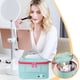 thumbnail image 1 of Holiday Open Lid Cosmetic Bag Travel Large Capacity Cosmetic Bag Aesthetics Breathable Mesh Cosmetic Bag Ladies Cosmetic Bag, 1 of 6