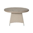 thumbnail image 2 of International Concepts Outdoor Aluminum Wicker Patio Dining Table - Natural, 2 of 5