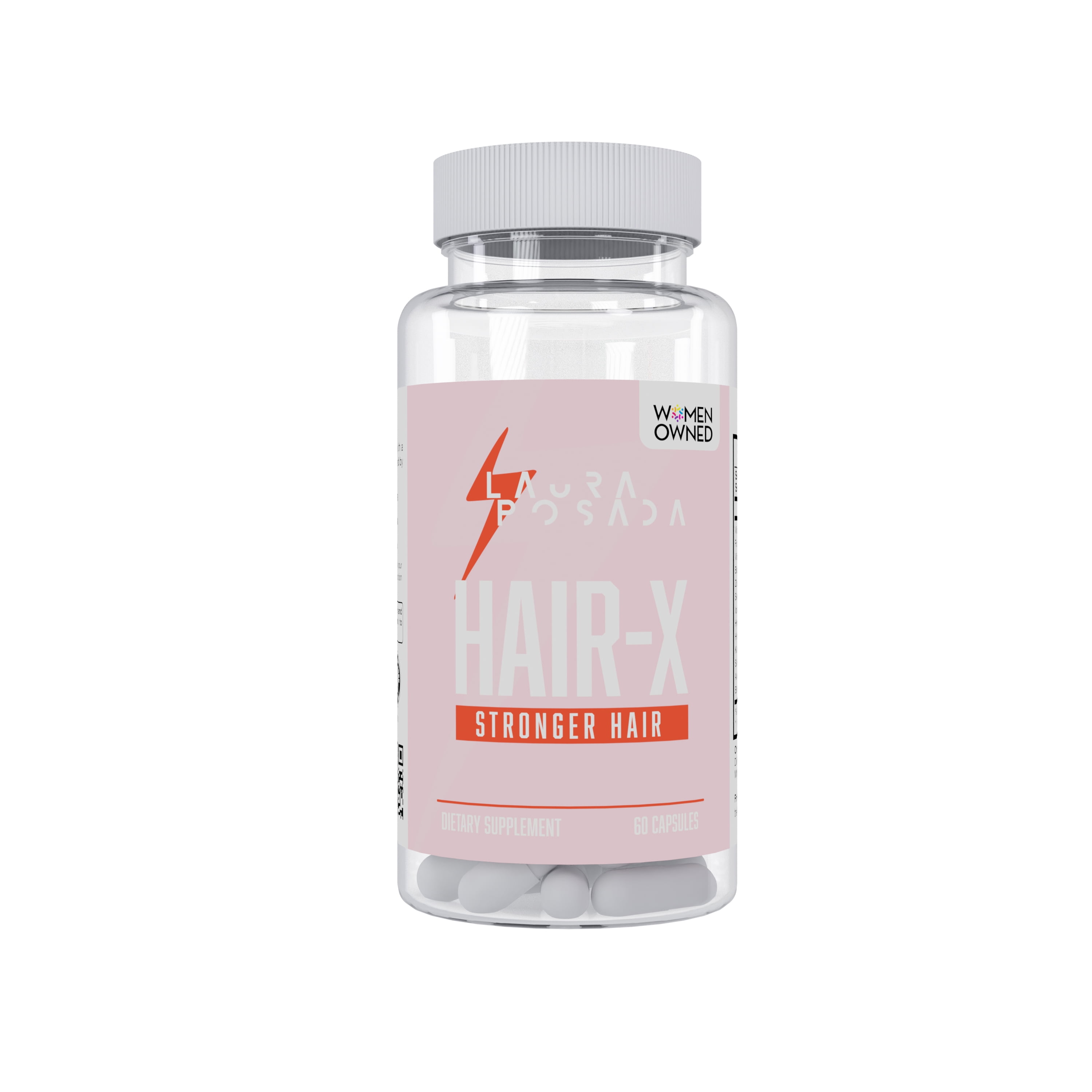 Laura Posada Hairx Strong Hair Caps 60ct