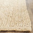 thumbnail image 2 of Safavieh Natural Fiber Collection NF461A Handmade Premium Jute Area Rug, 6' x 6' Square, Natural, 2 of 2